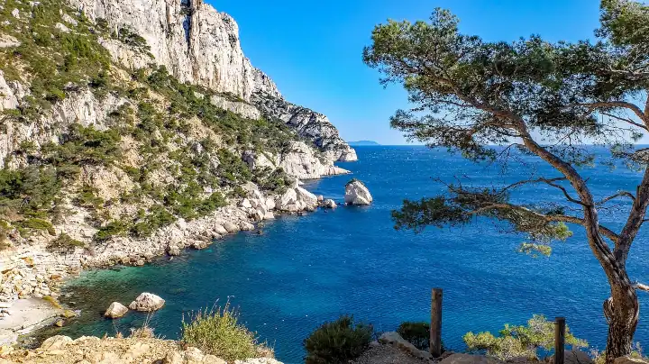 Calanque tourist destinations in France