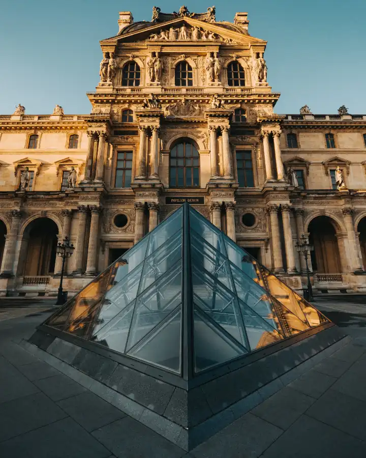 Louvre Museum In Paris