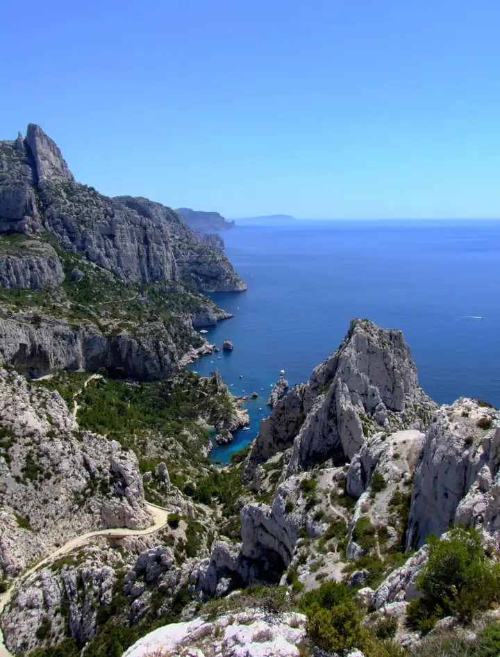 Calanque View Of French Riviera
