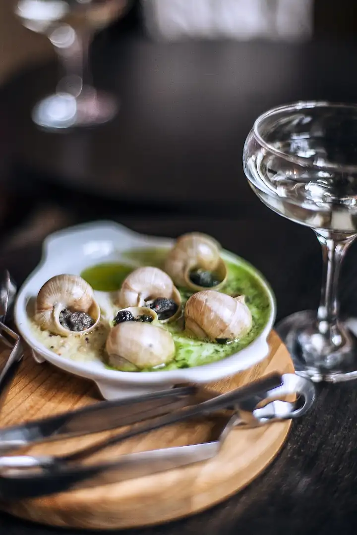 Eating Snails As French Food