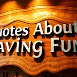 Quotes About Having Fun